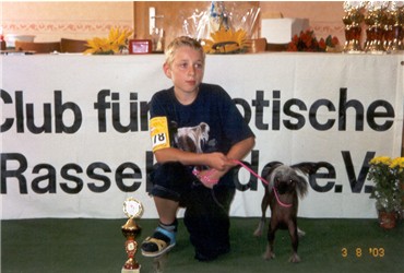 1. Platz Juniorhandling