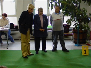 Richterin Fr. Dr. Brotankova aus Tschechien, Richterin Fr. Ehold aus �sterreich und Herr Hellmund, 1. Vorsitzender des CER
